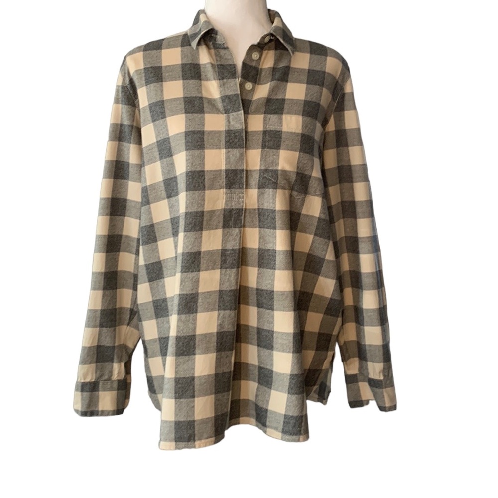 Madewell Women’s Classic Ex-Boyfriend Button-Back Shirt Size Small